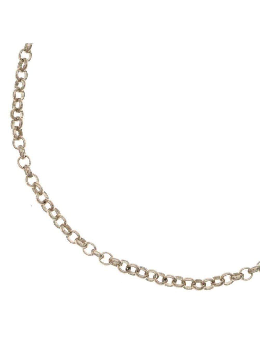 Chrome Hearts Neckchain Roll Chain Necklace Silver
